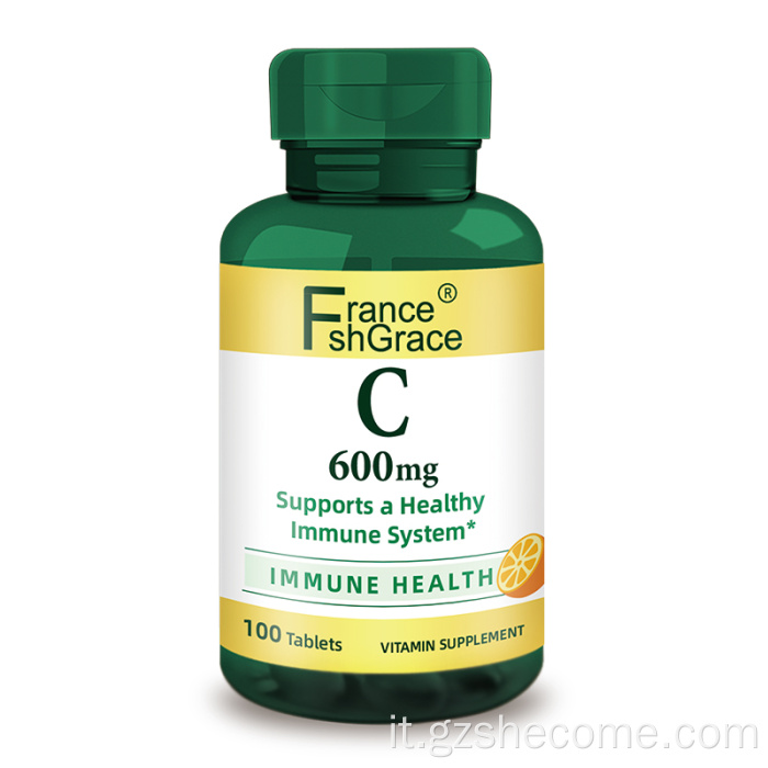 La vitamina supporta il sistema immunitario sano compresse di vitamina C